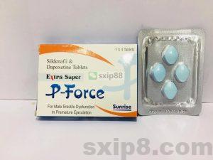 印度蓝P双效片Extra Super P-Force 万艾可双效威而刚