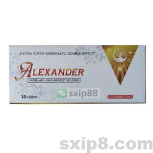 亚历山大双效ALEXANDER 艾力达双效 立威大Vardenafil 40mg+Dapoxetine 100mg