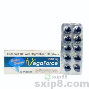 印度蓝蝌蚪双效片VegaForce万艾可双效威而刚