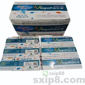 印度蓝蝌蚪双效片VegaForce万艾可双效威而刚