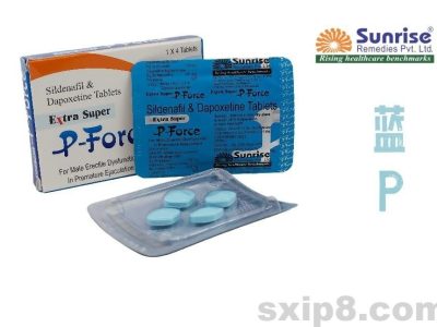 印度蓝P双效片Extra Super P-Force 万艾可双效威而刚